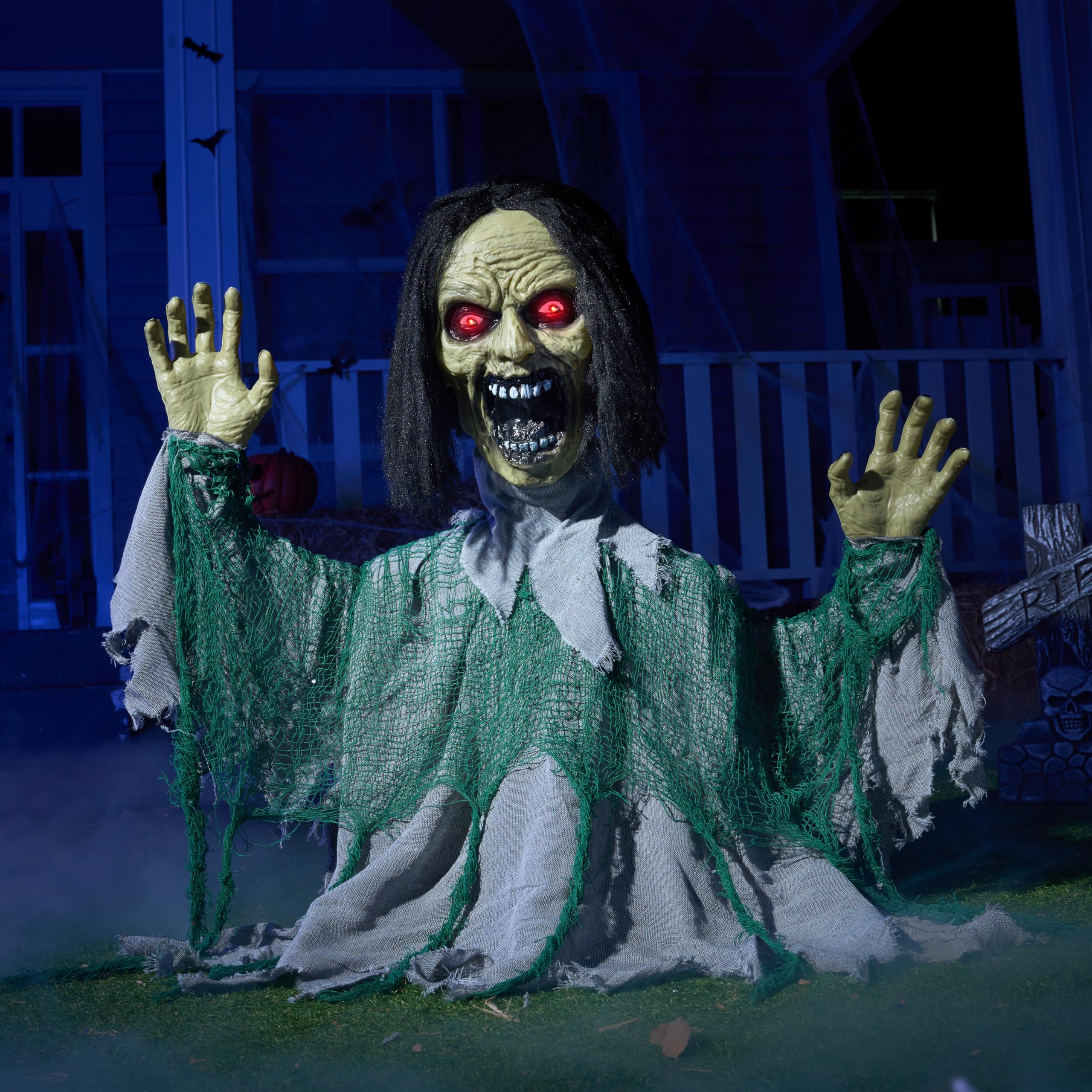 JOYIN front view of zombie groundbreaker showing lifelike pose and realistic torso