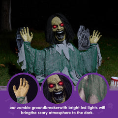 JOYIN glowing red eyes in dark enhancing visibility and jump-scare impact