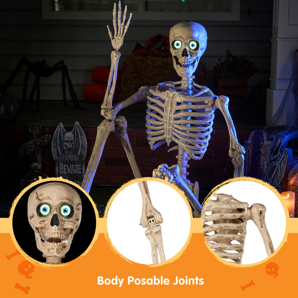 JOYIN skeleton holding prop to show customization and interactive display