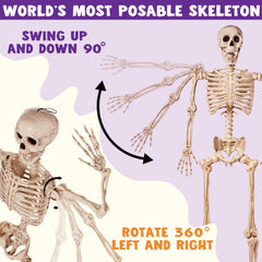 JOYIN jaw detail showing movable jaw for expressive Halloween setups