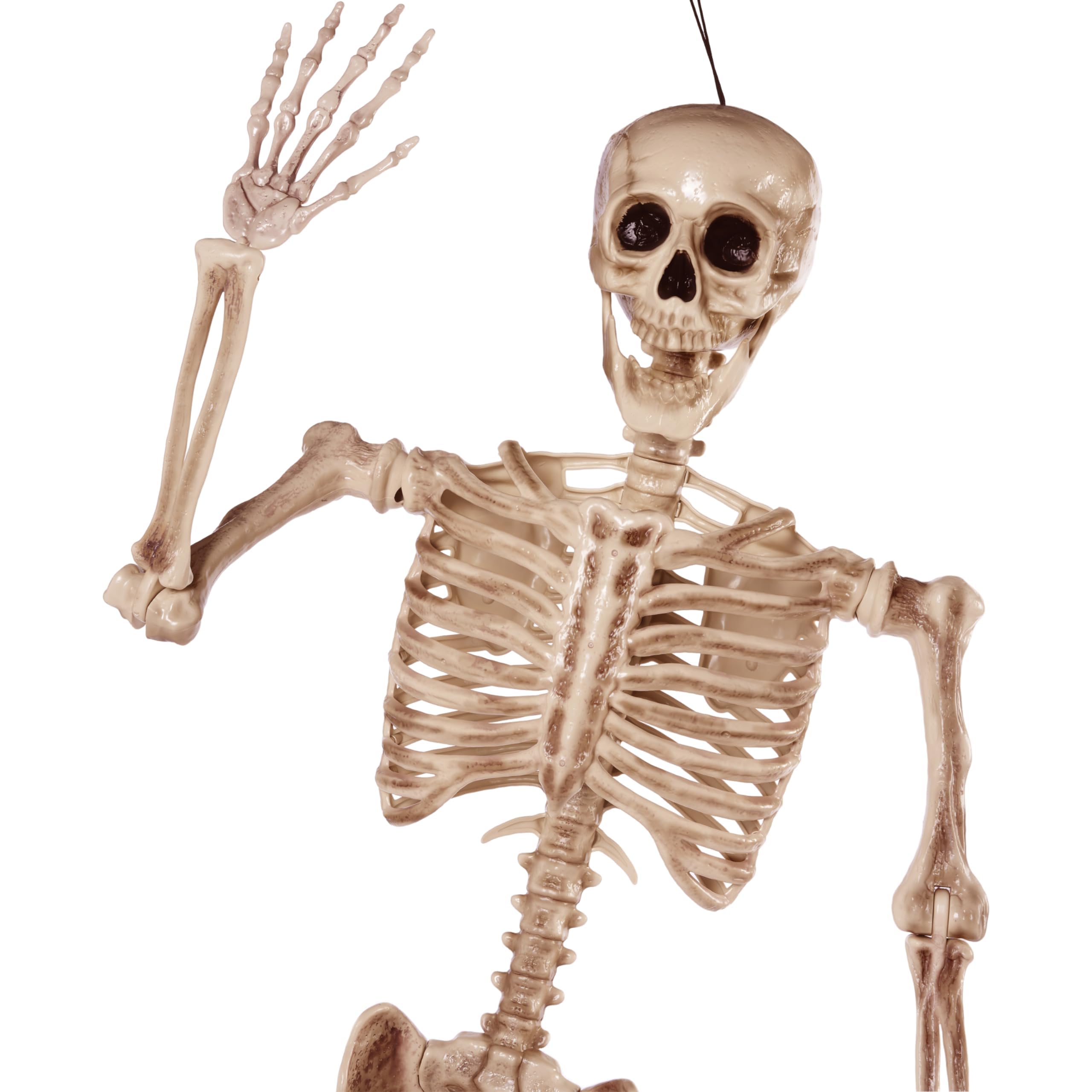 JOYIN skeleton material close-up showing durable plastic for outdoor use