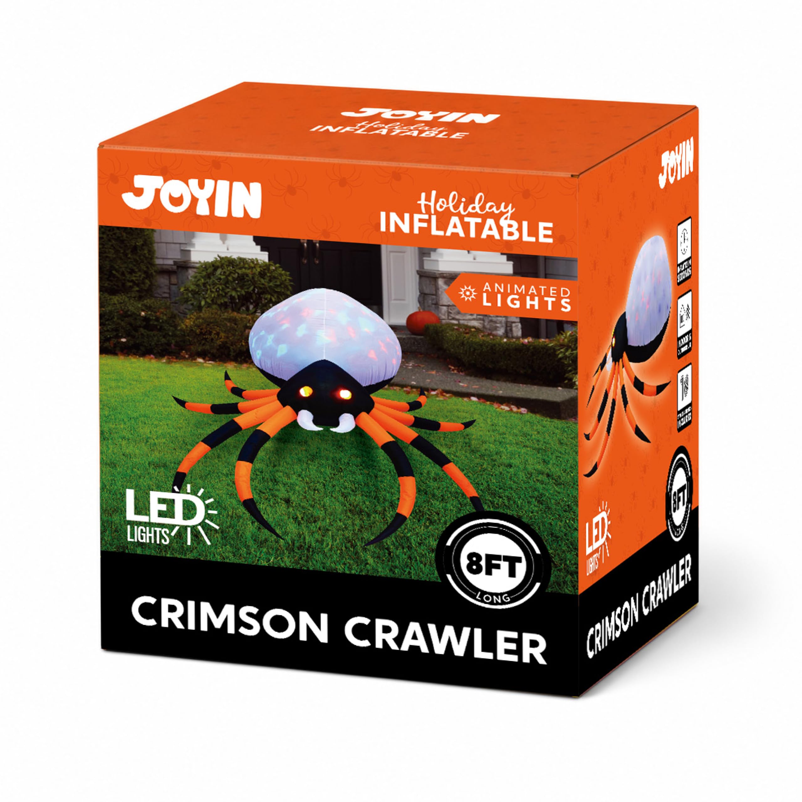 JOYIN packed spider folded for storage proving easy offseason stowing