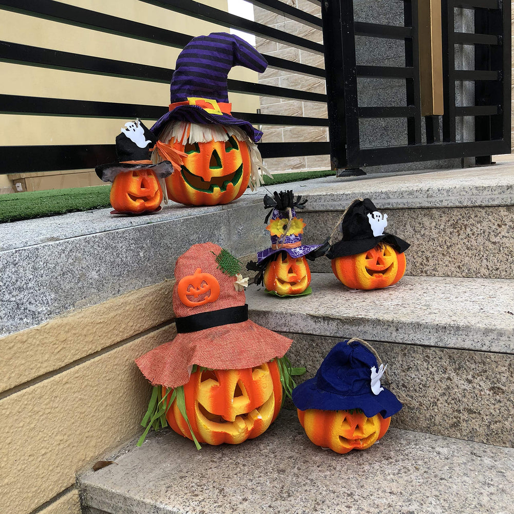 JOYIN pumpkins packed flat for off-season storage and space-saving benefit
