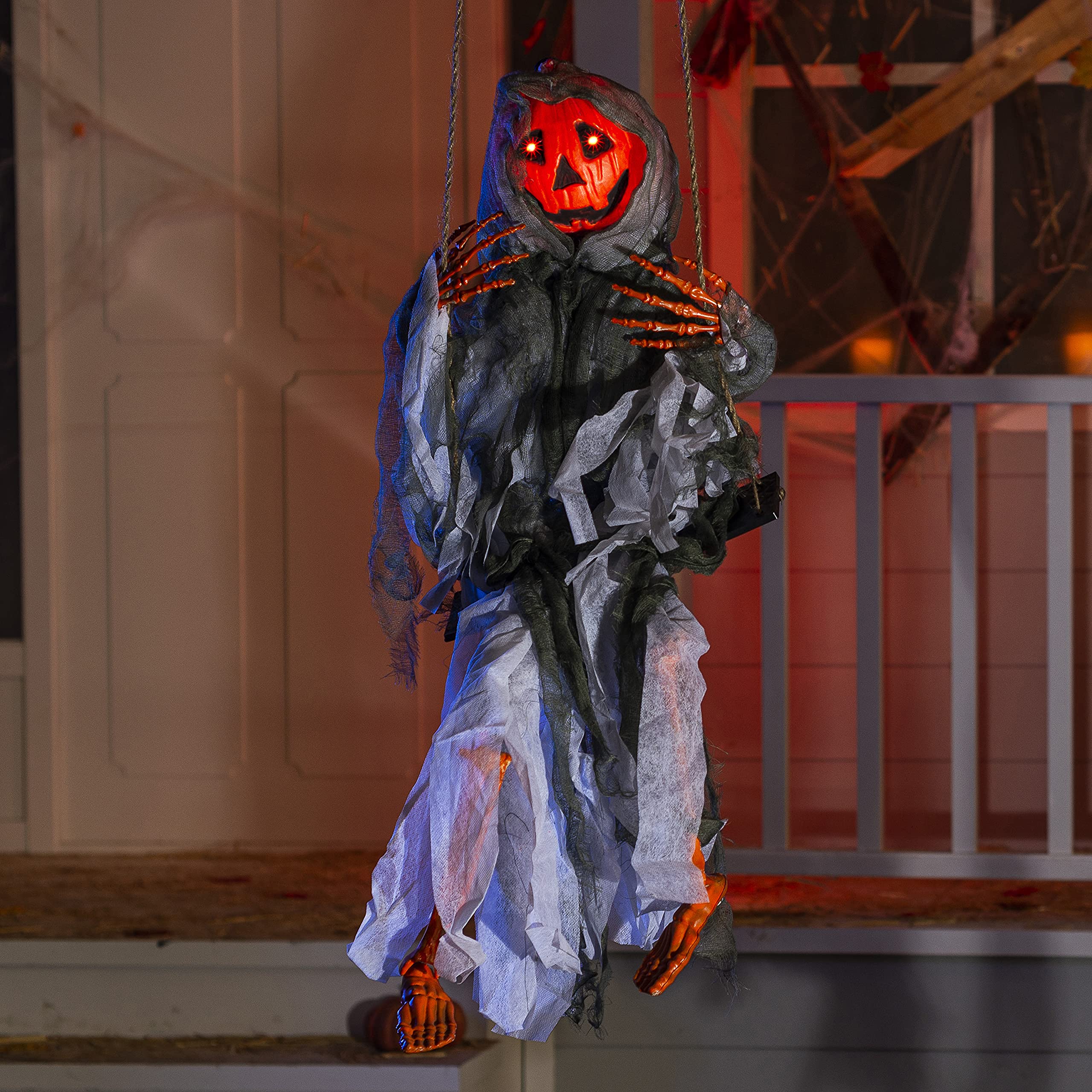 JOYIN full-length witch hanging outdoors showing motion and height