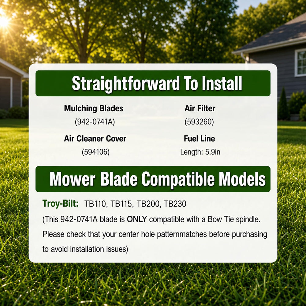joytrace mulching blade closeup showing edge design for finer grass recycling benefit improved cut