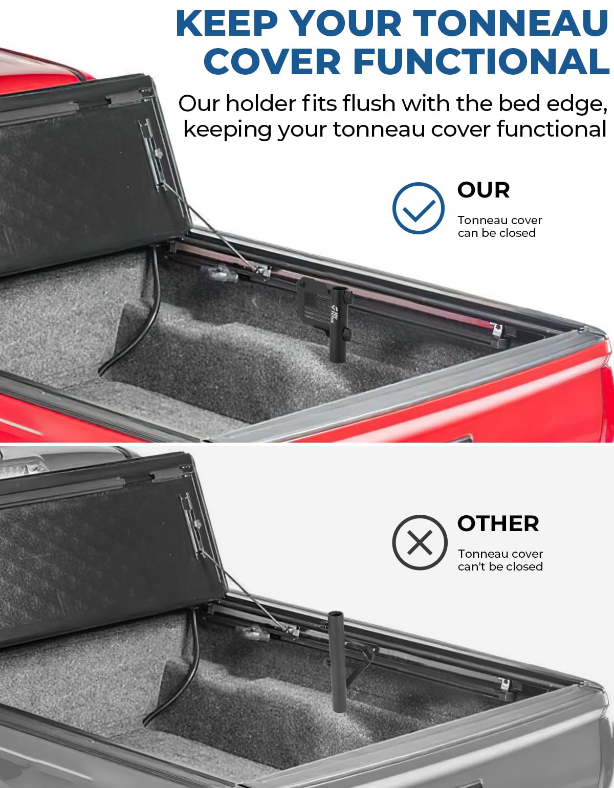 JOYTUTUS powder-coated finish close-up for weather-resistant durability