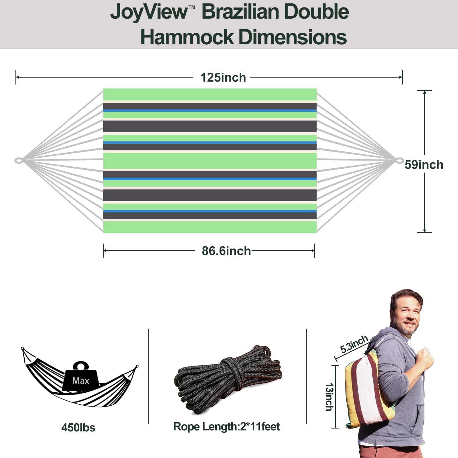 JoyView close-up of woven cotton polyester fabric, breathable and durable