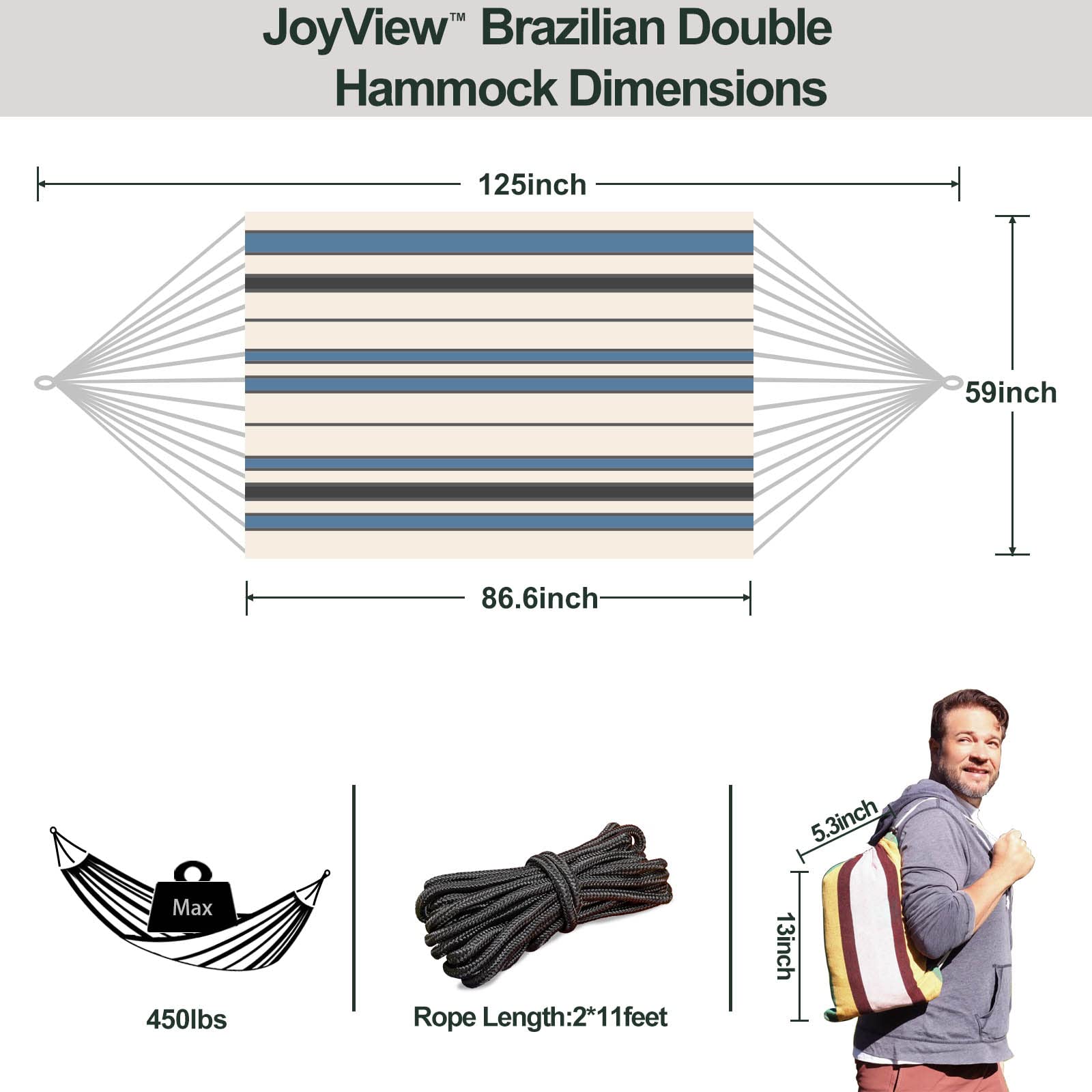 JoyView close-up of woven cotton-polyester fabric showing breathable texture benefit