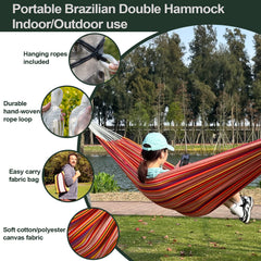 JoyView hammock on stand at porch offering a cozy relaxation spot
