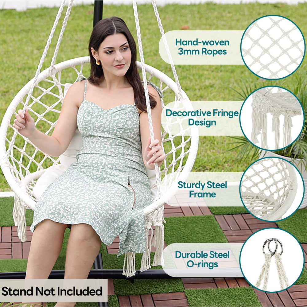 JoyView cushions closeup showing padded seat and back for added comfort