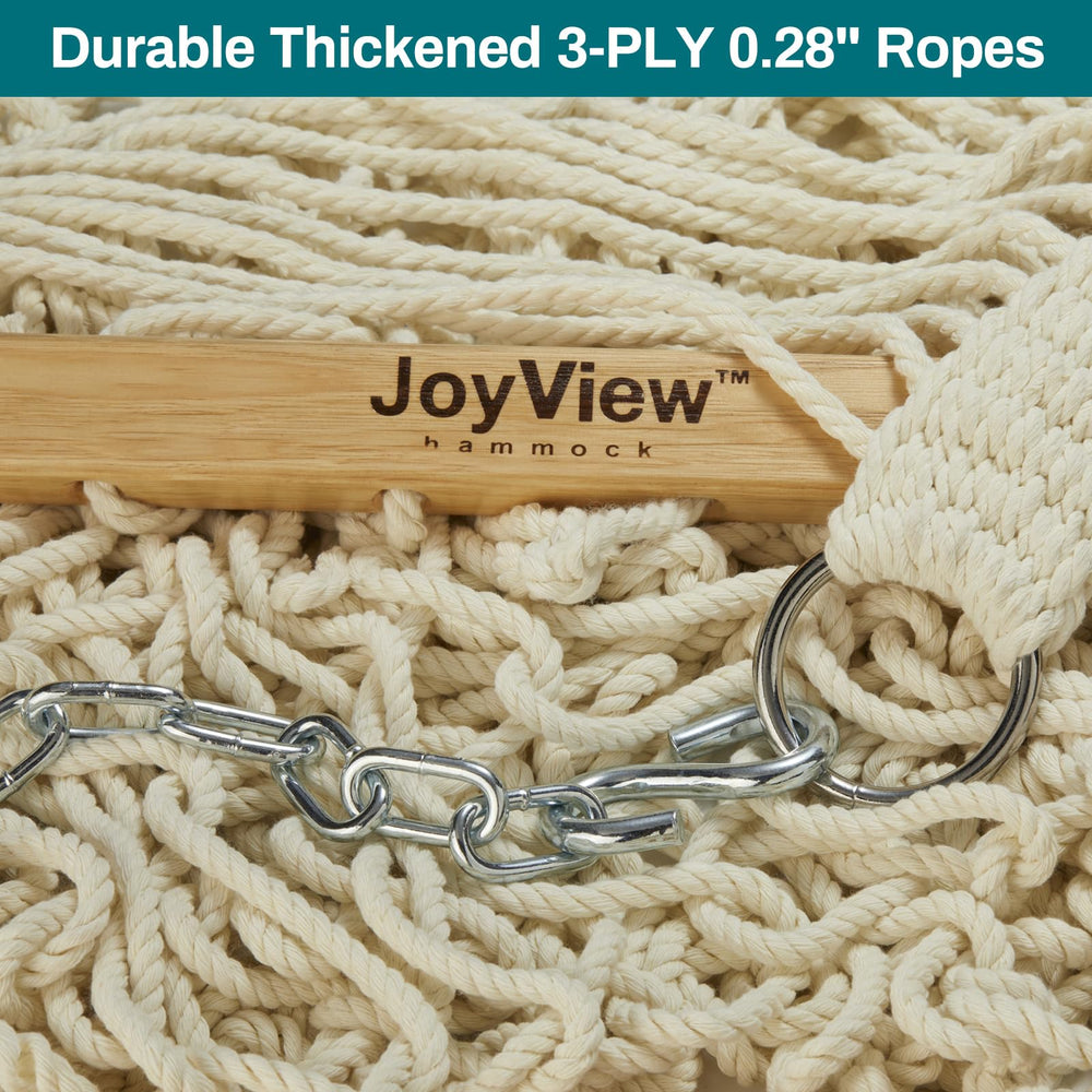 JoyView size comparison with two people demonstrating spacious double capacity