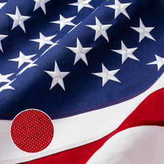 JPorton flag front view showing full stars and stripes, durable display