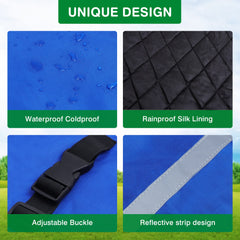Jranter Oxford shell detail demonstrating waterproof protection benefit