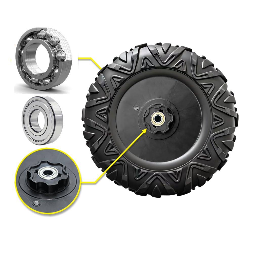 JRRXM detailed view of 6-plum-blossom adapter and central bearing improving torque transfer