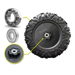 JRRXM detailed view of 6-plum-blossom adapter and central bearing improving torque transfer
