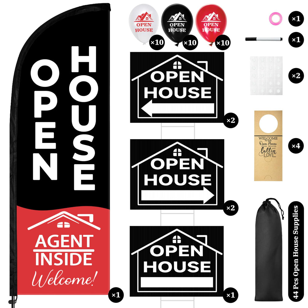 Jsngbse yard sign with H-stake guiding visitors and improving wayfinding