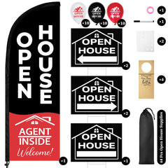 Jsngbse yard sign with H-stake guiding visitors and improving wayfinding