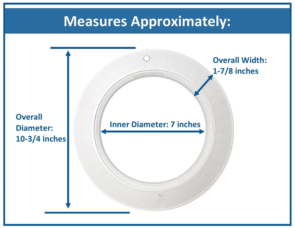 JSP SPX0580A installed on light housing in pool, showing restored look and function
