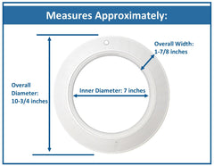 JSP SPX0580A installed on light housing in pool, showing restored look and function