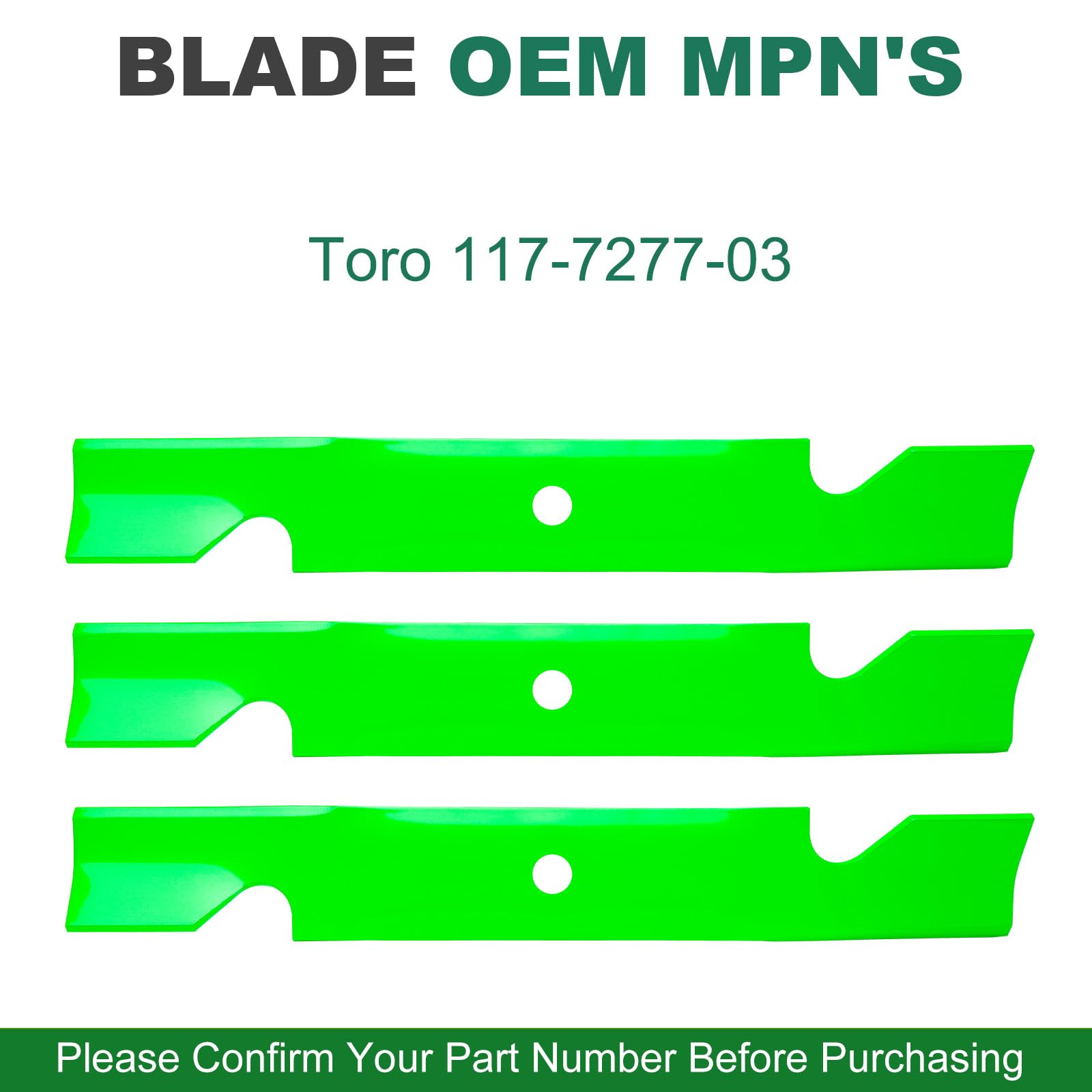 JSXDNWYJ blade center hole detail showing 5/8-inch hole for secure mounting
