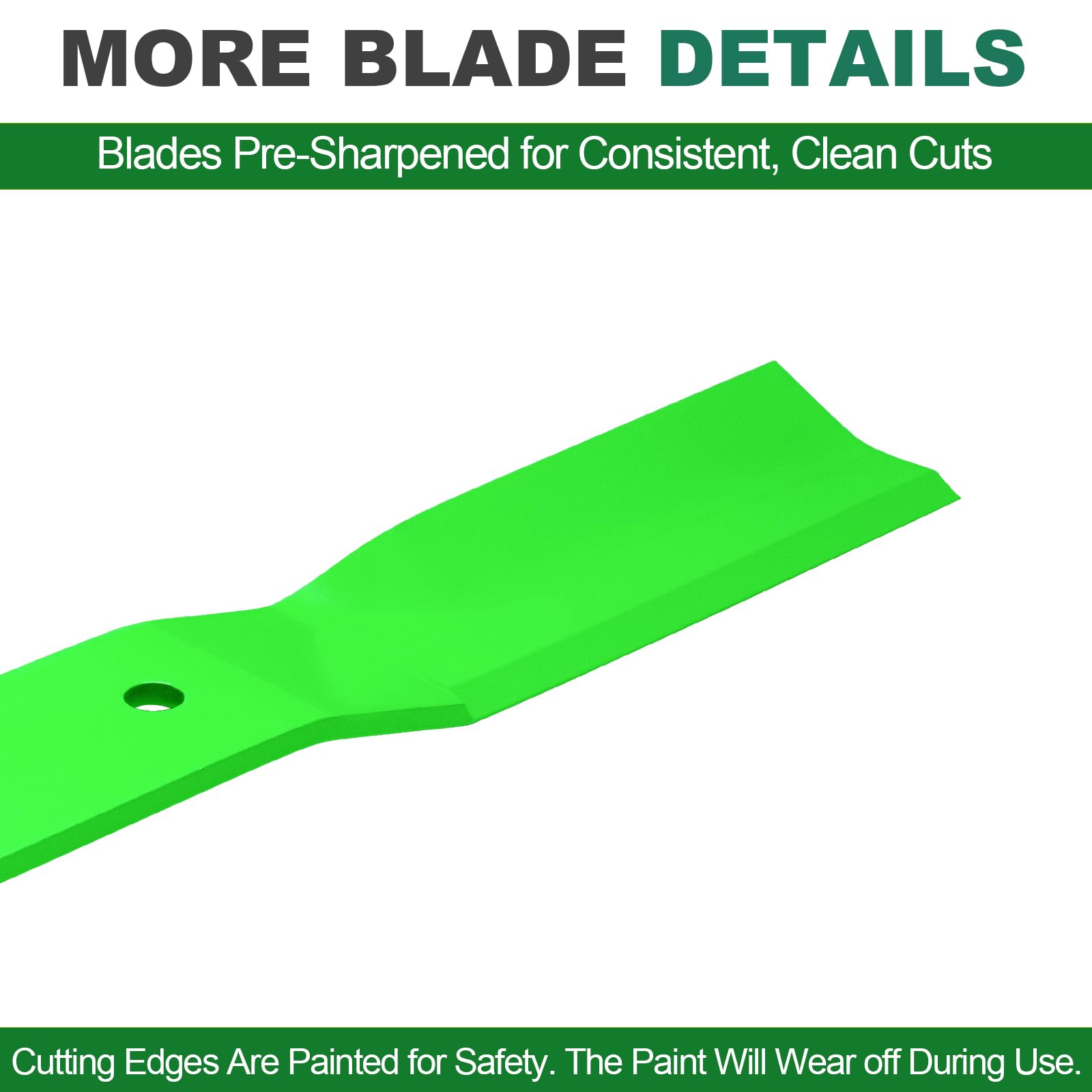 JSXDNWYJ blade surface showing anti-rust coating that helps resist corrosion