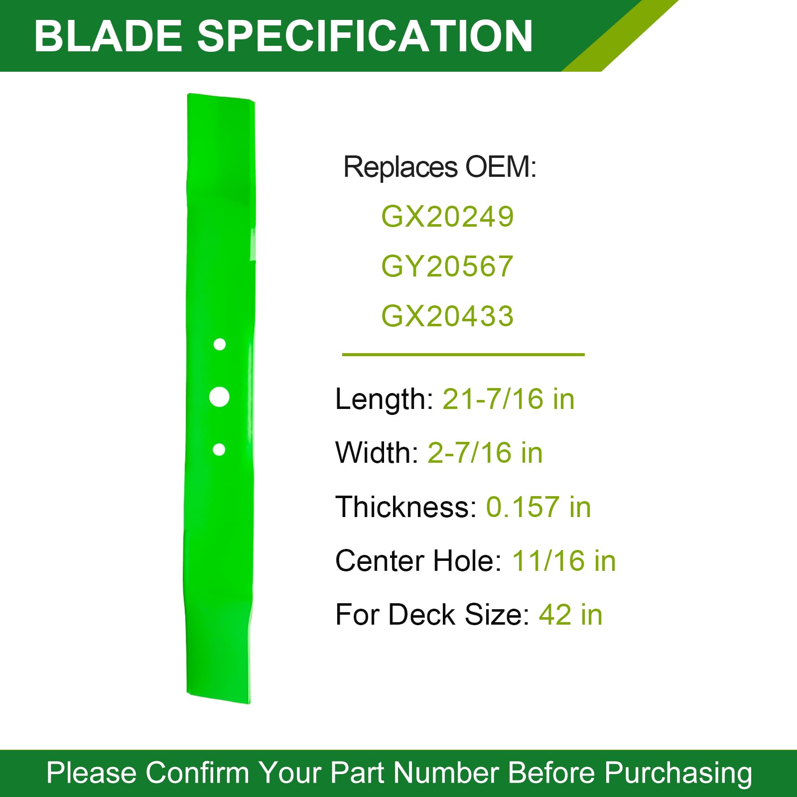 JSXDNWYJ replacement belt GX20072 laid flat to show correct width and durability