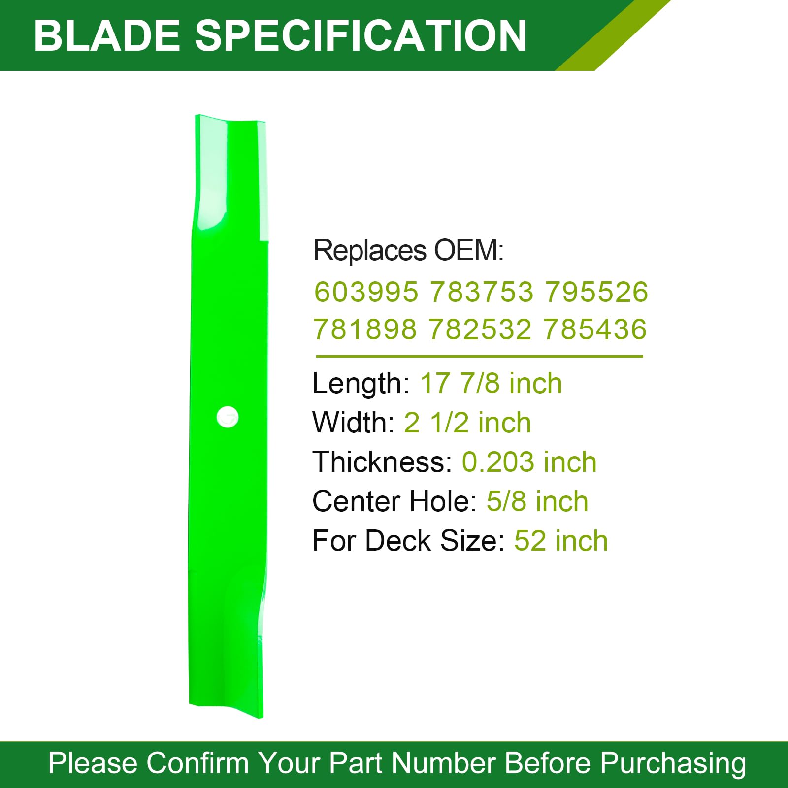 JSXDNWYJ belt flat display with 5/8x141 marking for correct tensioning