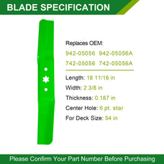 JSXDNWYJ replacement belt flat to display correct 54-inch sizing and fit