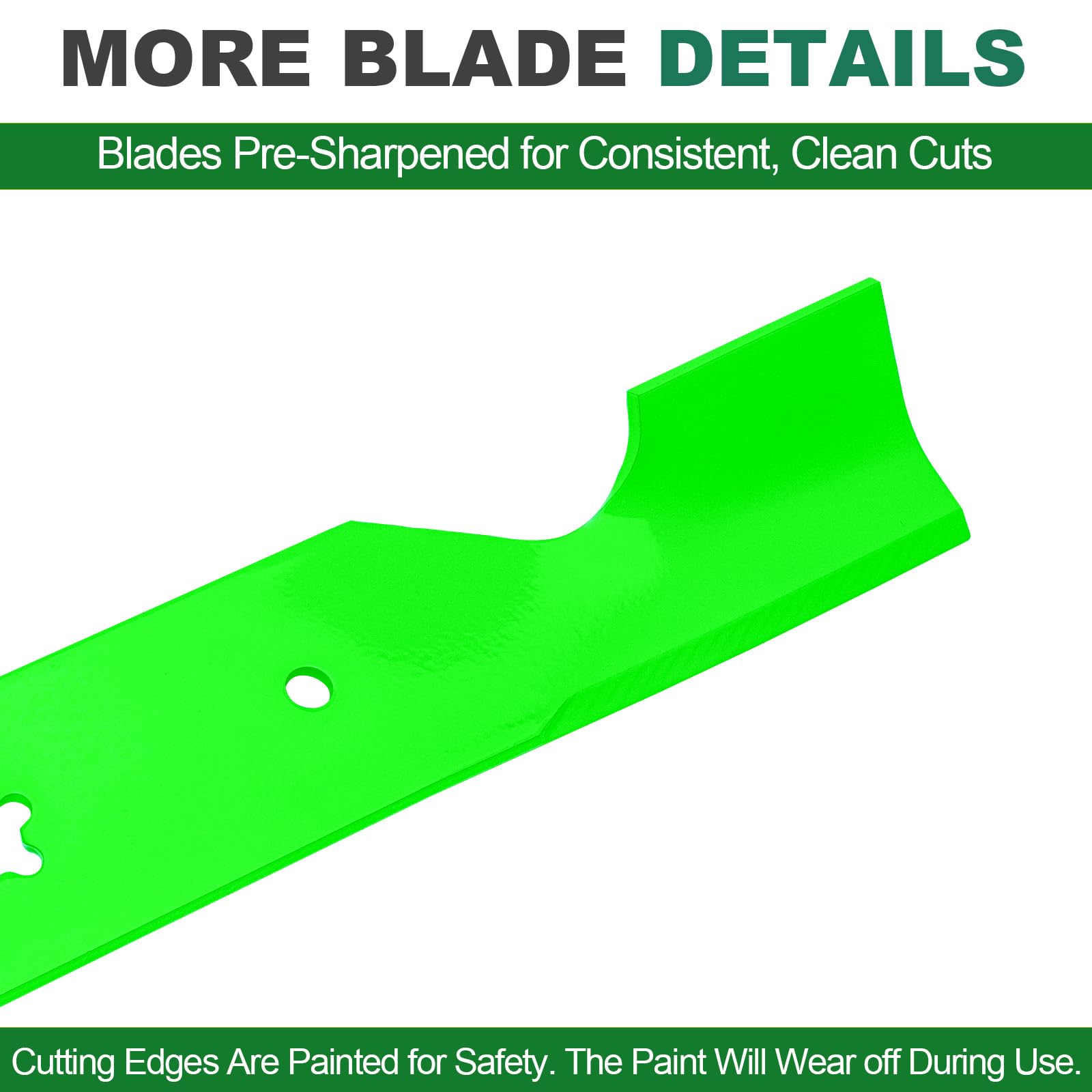 JSXDNWYJ blade bundle with mounting hardware for quick, reliable installation