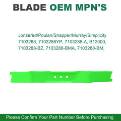 JSXDNWYJ blade next to ruler showing 22 inch length for accurate fit