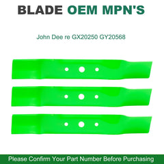 JSXDNWYJ blade center hole detail showing 5/8 inch diameter for correct spindle fitment