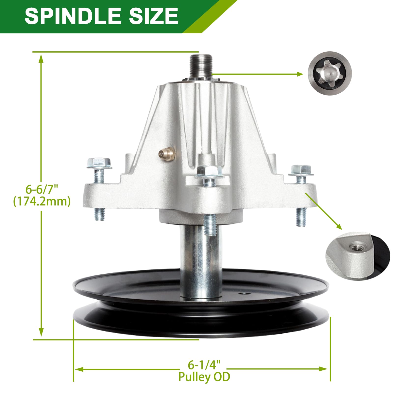 JSXDNWYJ close-up of bearing and shaft highlighting durability and smooth spin