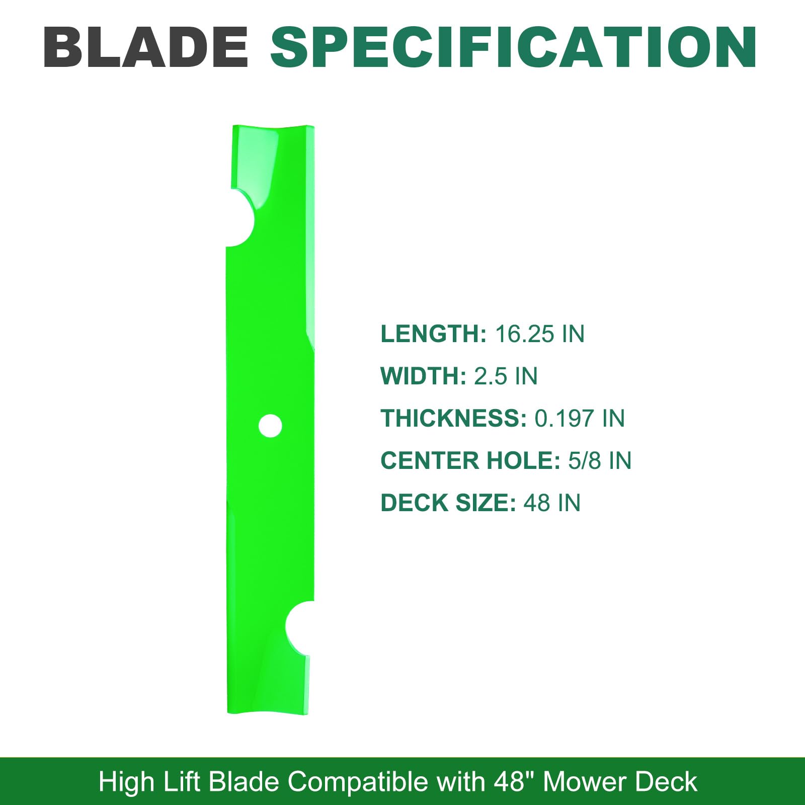 JSXDNWYJ close-up of notched blade edge for improved lift and cut