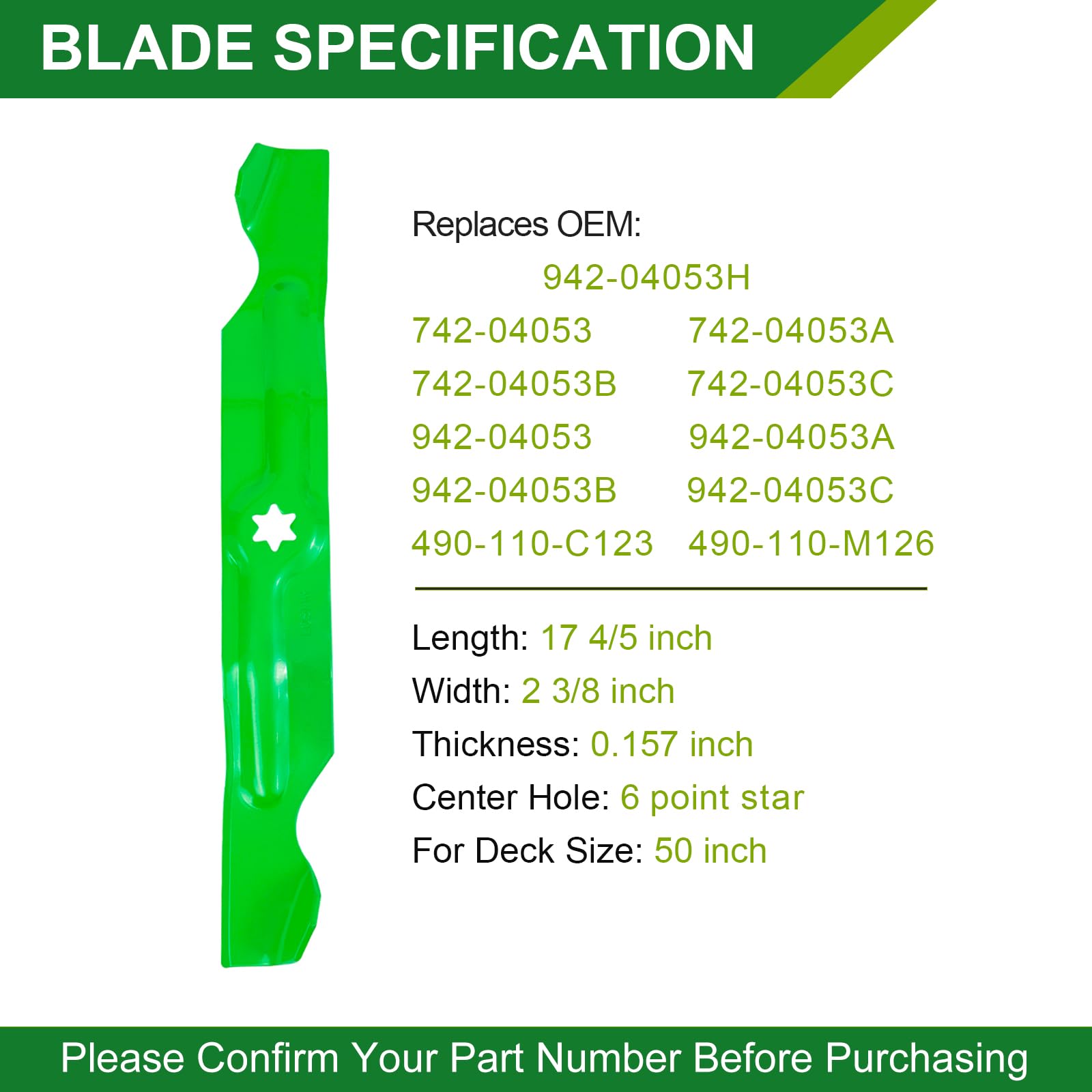 JSXDNWYJ replacement deck belt flat lay for reliable power transfer