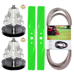 JSXDNWYJ front-packaging showing full 42-inch deck rebuild kit and benefit of complete replacement