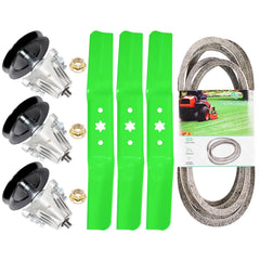 JSXDNWYJ front packaging showing complete 54-inch deck rebuild kit benefits