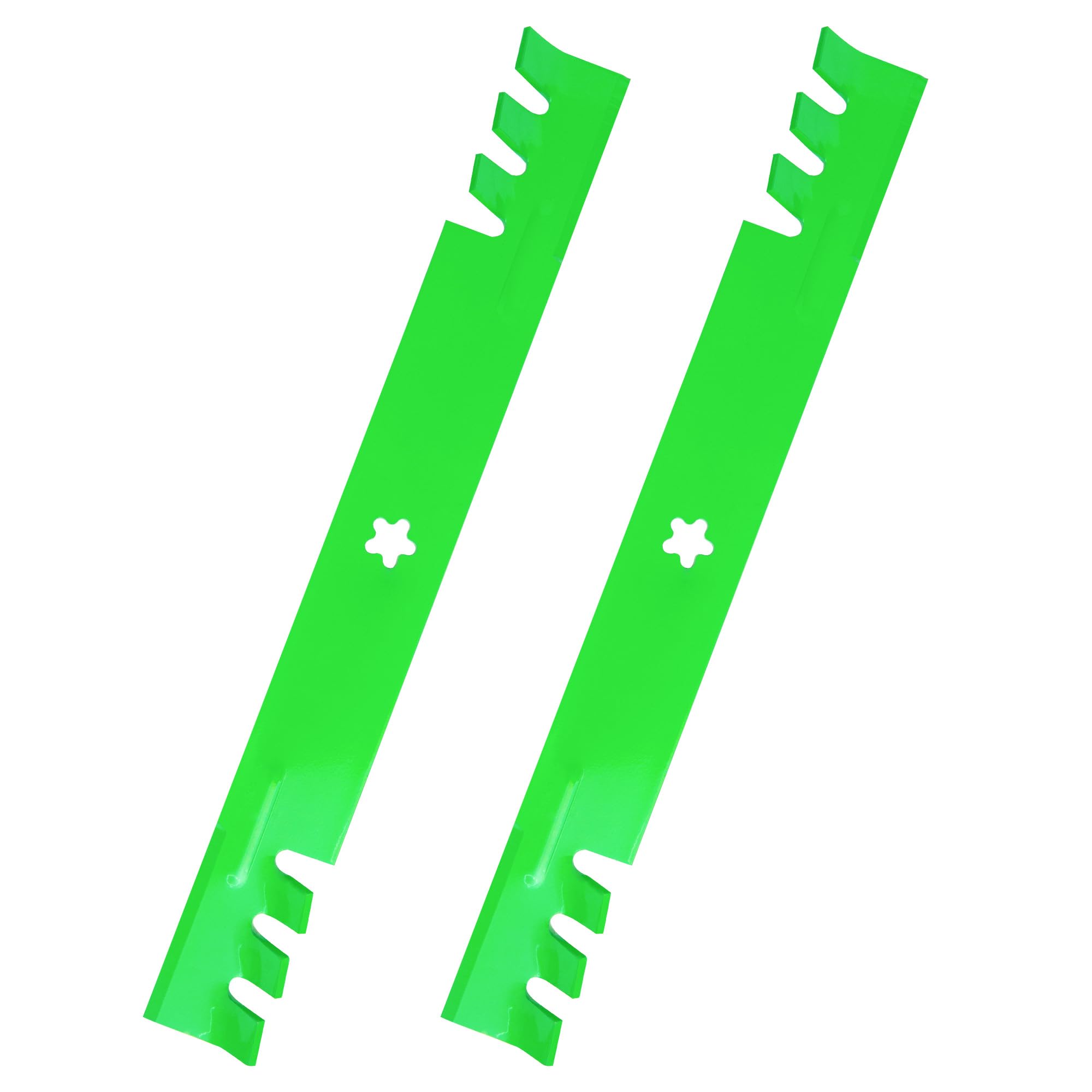 JSXDNWYJ front packaging showing multiple mulching blades and benefits