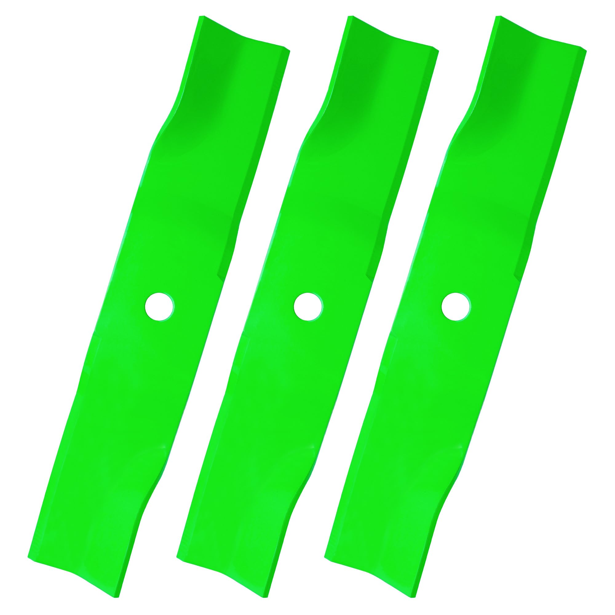 JSXDNWYJ front view of three blades showing fit and finish, ensures reliable replacement