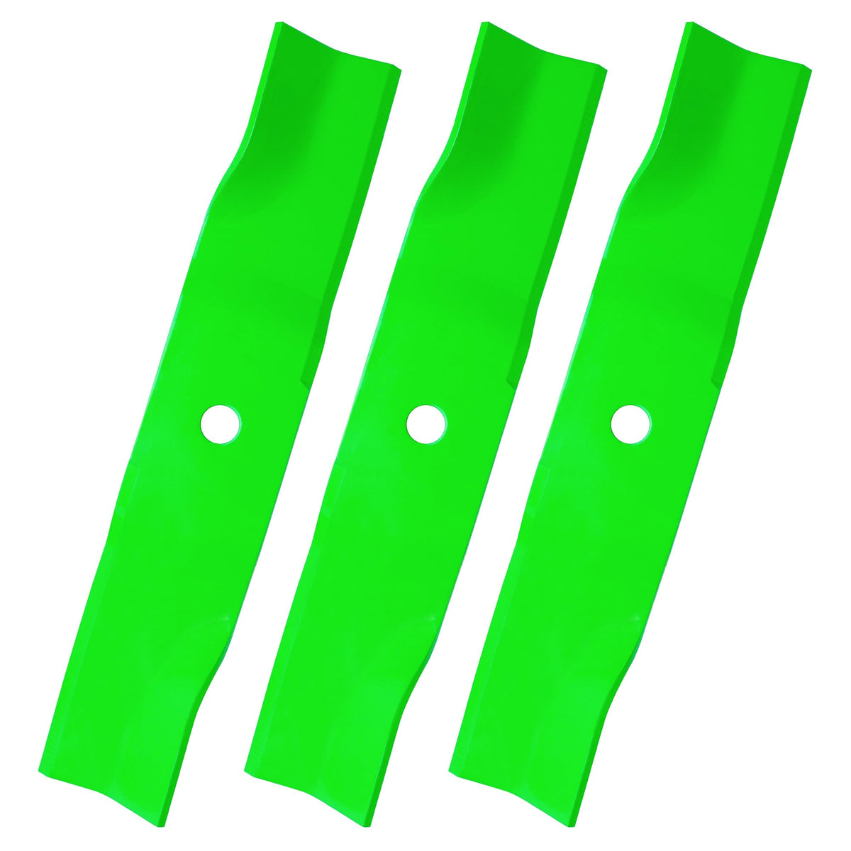 JSXDNWYJ front view of three blades showing fit and finish, ensures reliable replacement