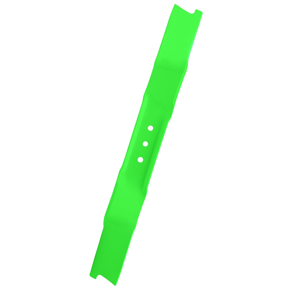 JSXDNWYJ front view of mulching blade showing full shape and fit benefit