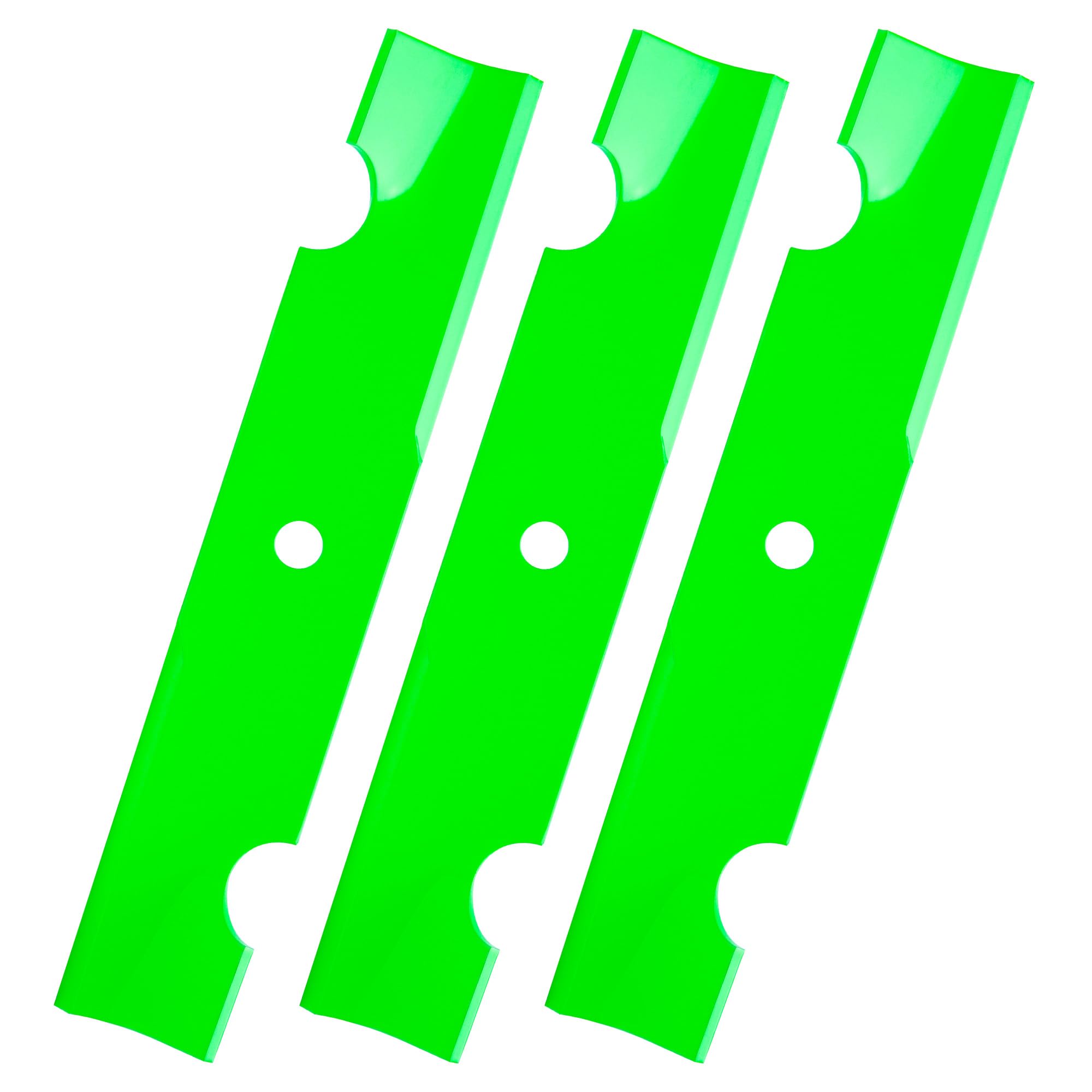 JSXDNWYJ front view of three blades showing full length and finish for accurate fit