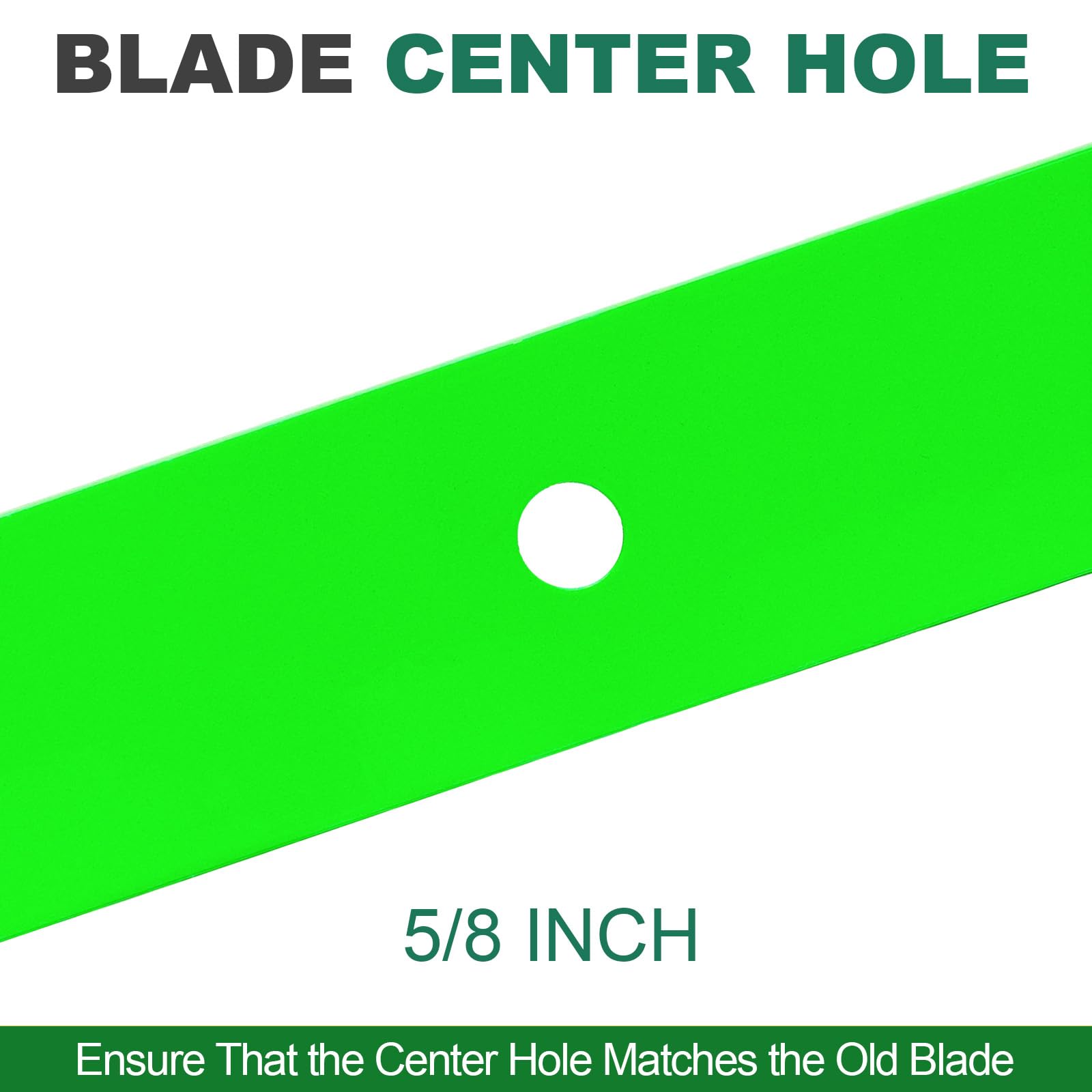 JSXDNWYJ blade installed on 61" deck restoring mowing performance