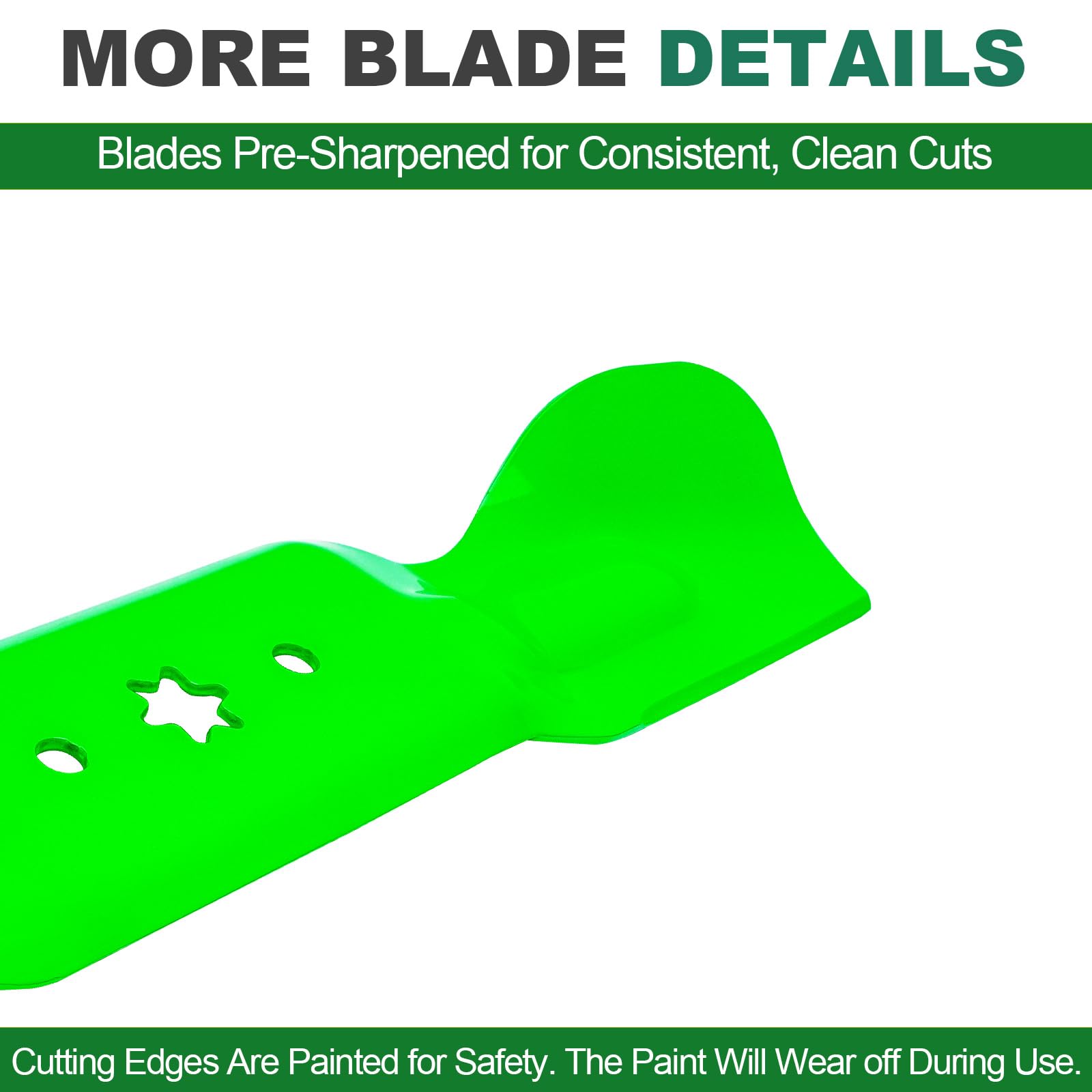 JSXDNWYJ blade installed on Cub Cadet 60 inch deck restoring lift