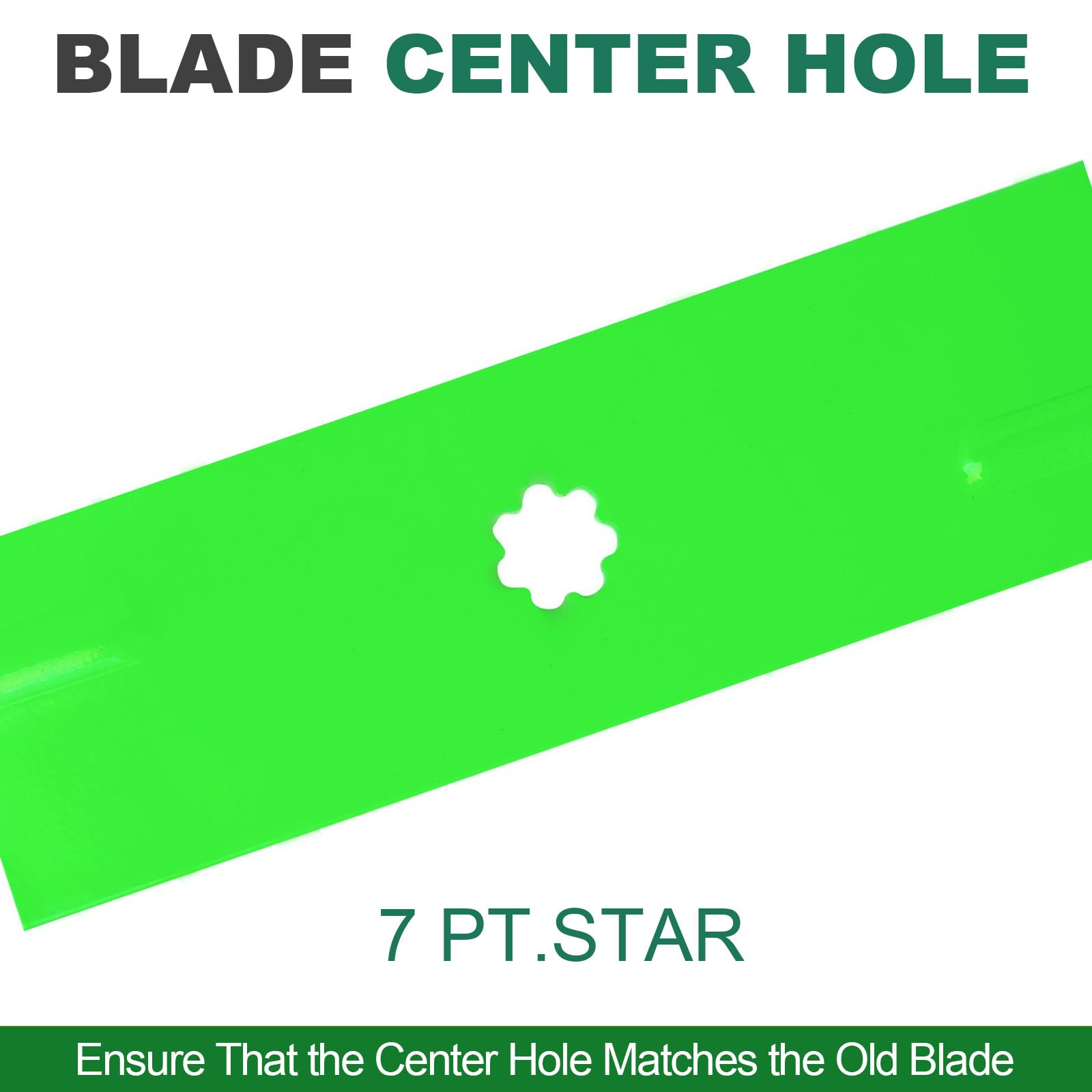 JSXDNWYJ blades installed on mower deck improving cutting consistency