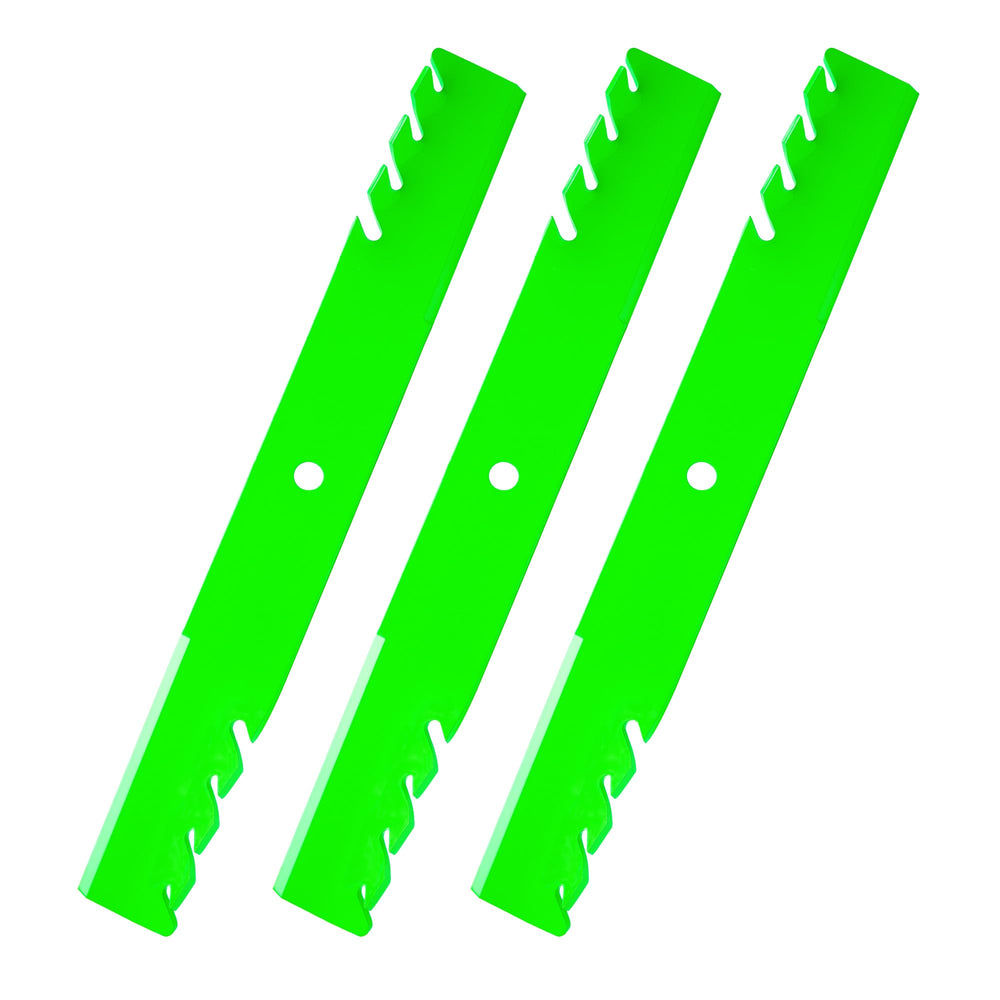 JSXDNWYJ mower cutting lawn with blades fitted to demonstrate performance