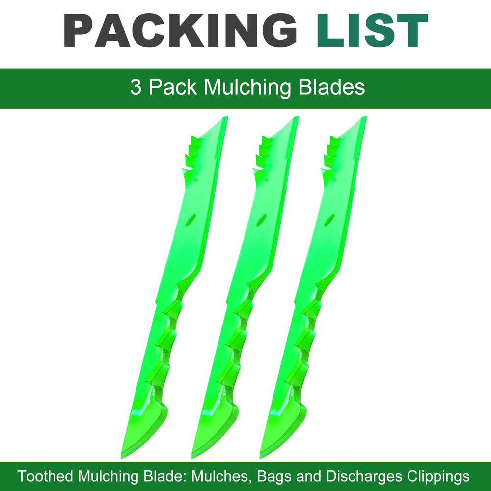 JSXDNWYJ three-blade set in packaging ready for replacement convenience