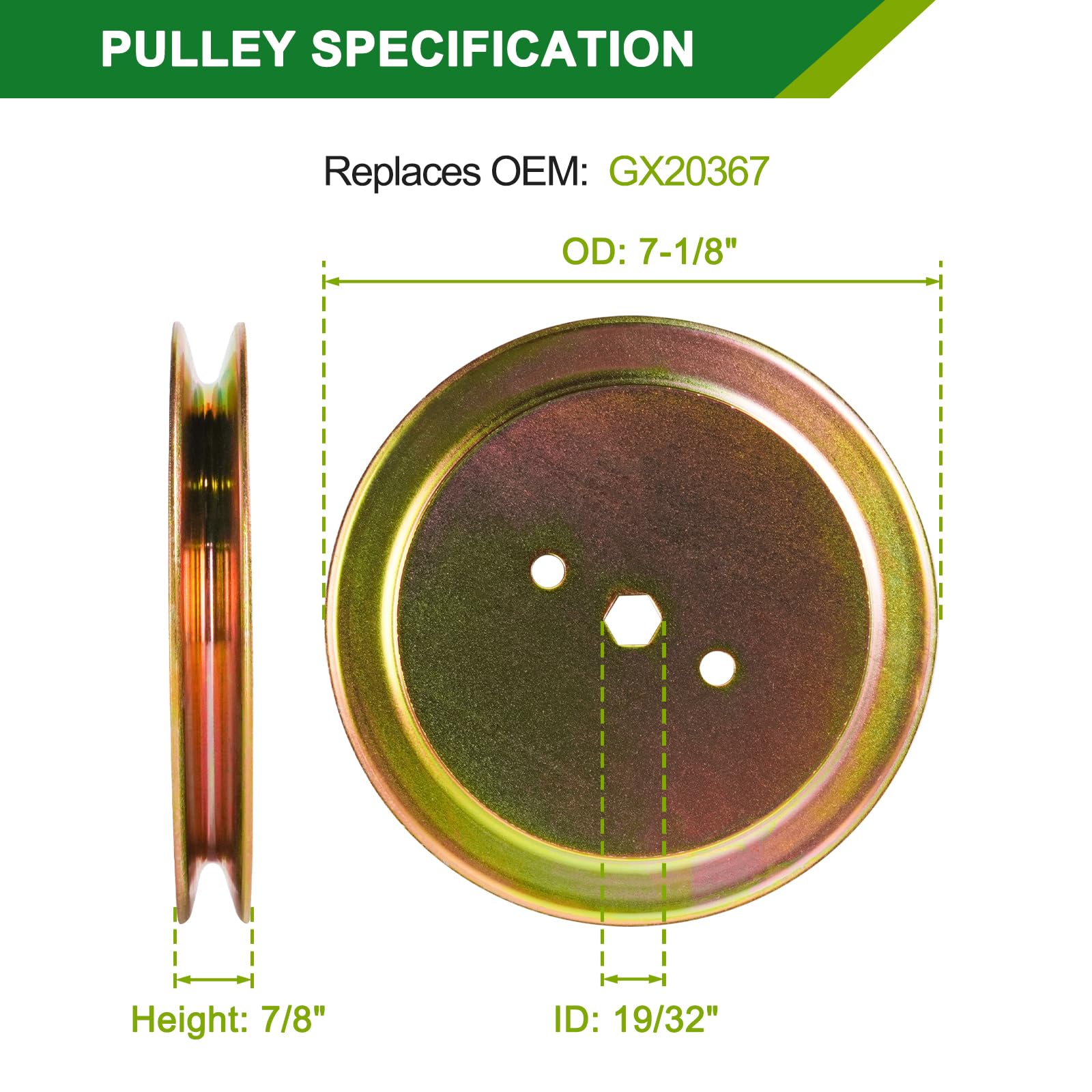JSXDNWYJ blade beside ruler showing size accuracy for correct fitment