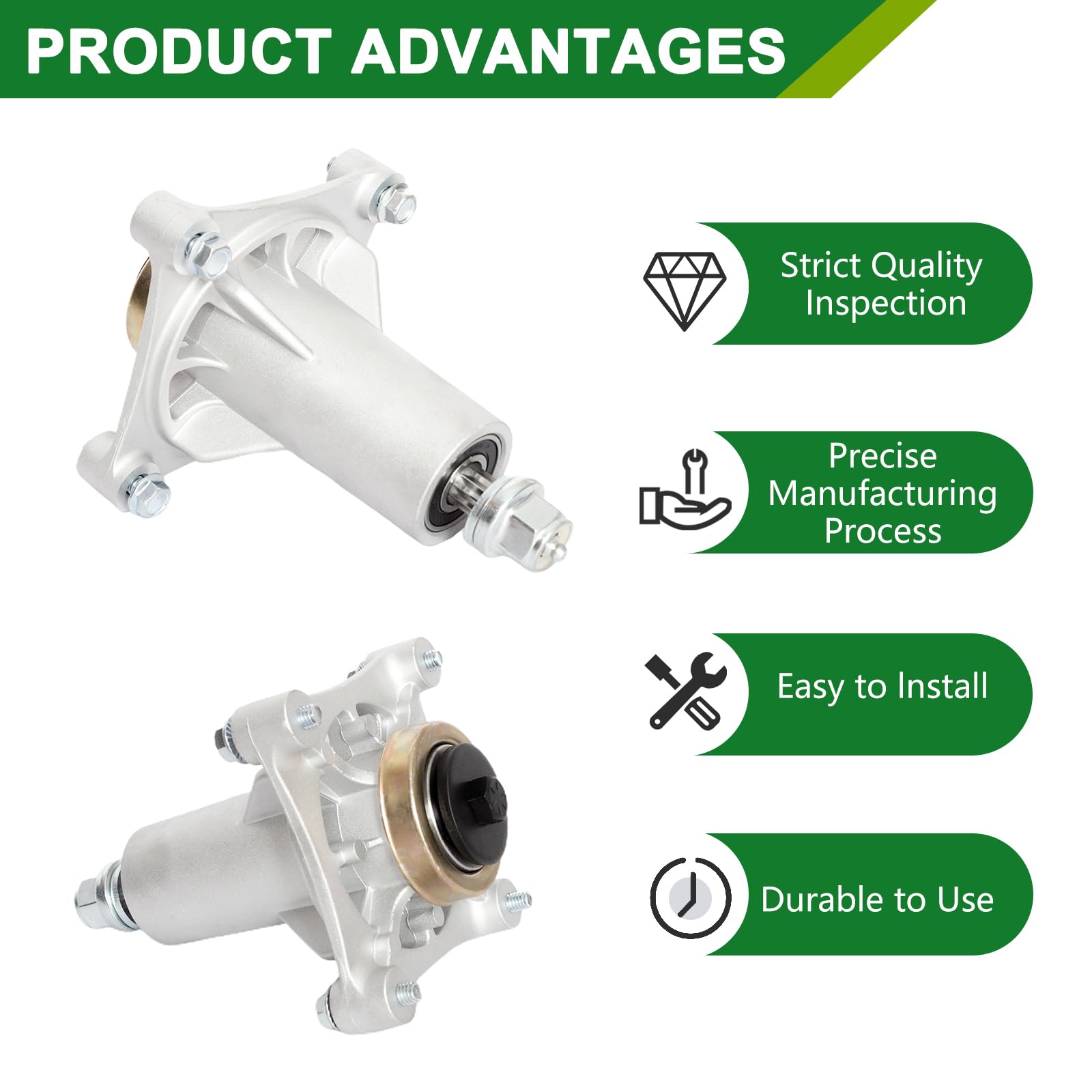 JSXDNWYJ spindle side profile with dimensions for easy pre-purchase checking