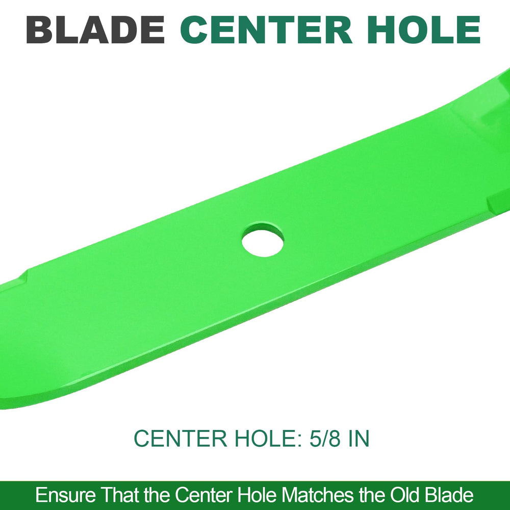 JSXDNWYJ blade next to ruler showing 18.75 inch length for size verification