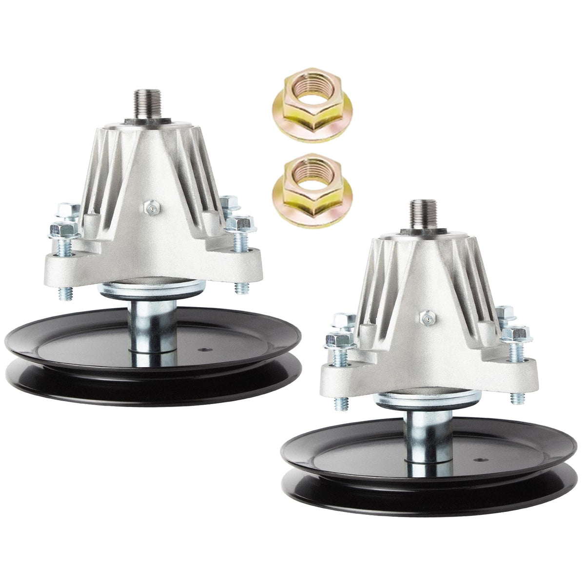 JSXDNWYJ front view of spindle assembly showing robust housing and fitment benefit